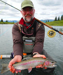 Alaska trophy rainbow trout float trip